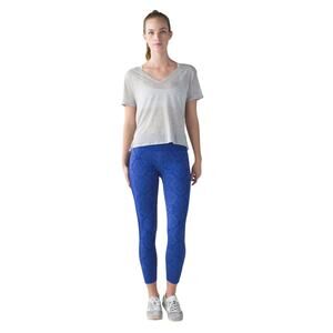 Lululemon Heathered Sapphire Blue Ebb To Street Pant